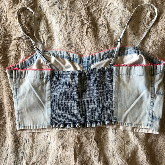 American Eagle chambray bustiers - Picture 3 of 4